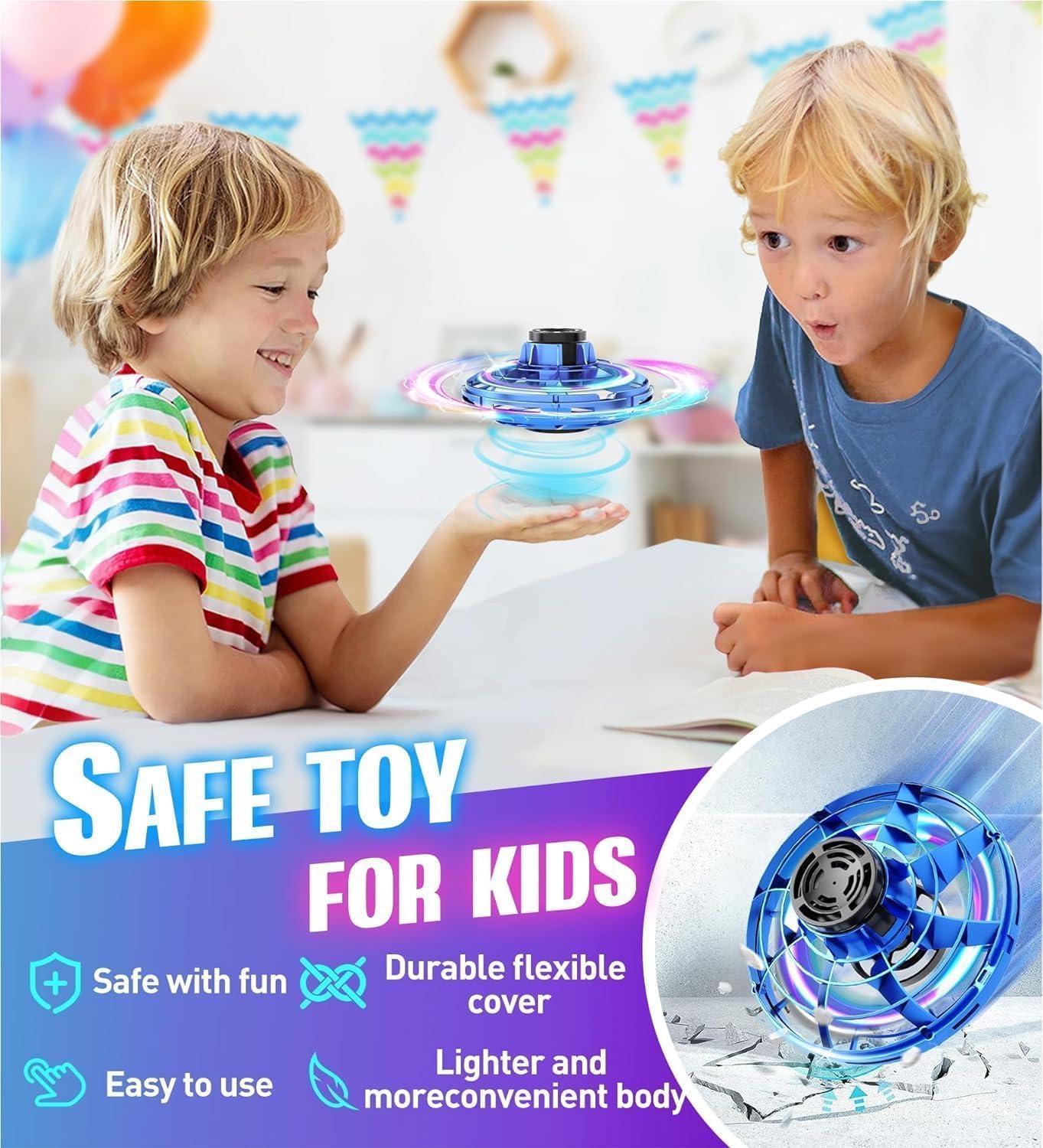 UFO Fingertip Flight Gyro Flying Orb, UFO Flying Toy, Hand Controlled Boomerang Hover, Flying with Endless Tricks, Cool Toys Gifts for 6+ Year Old Boys Girls Outdoor Toys