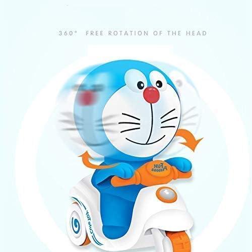 Doraemon Pressure Friction Toddler Car Toy, Push and Go Doraemon Scooter Toy for Kids (Pack of 1)