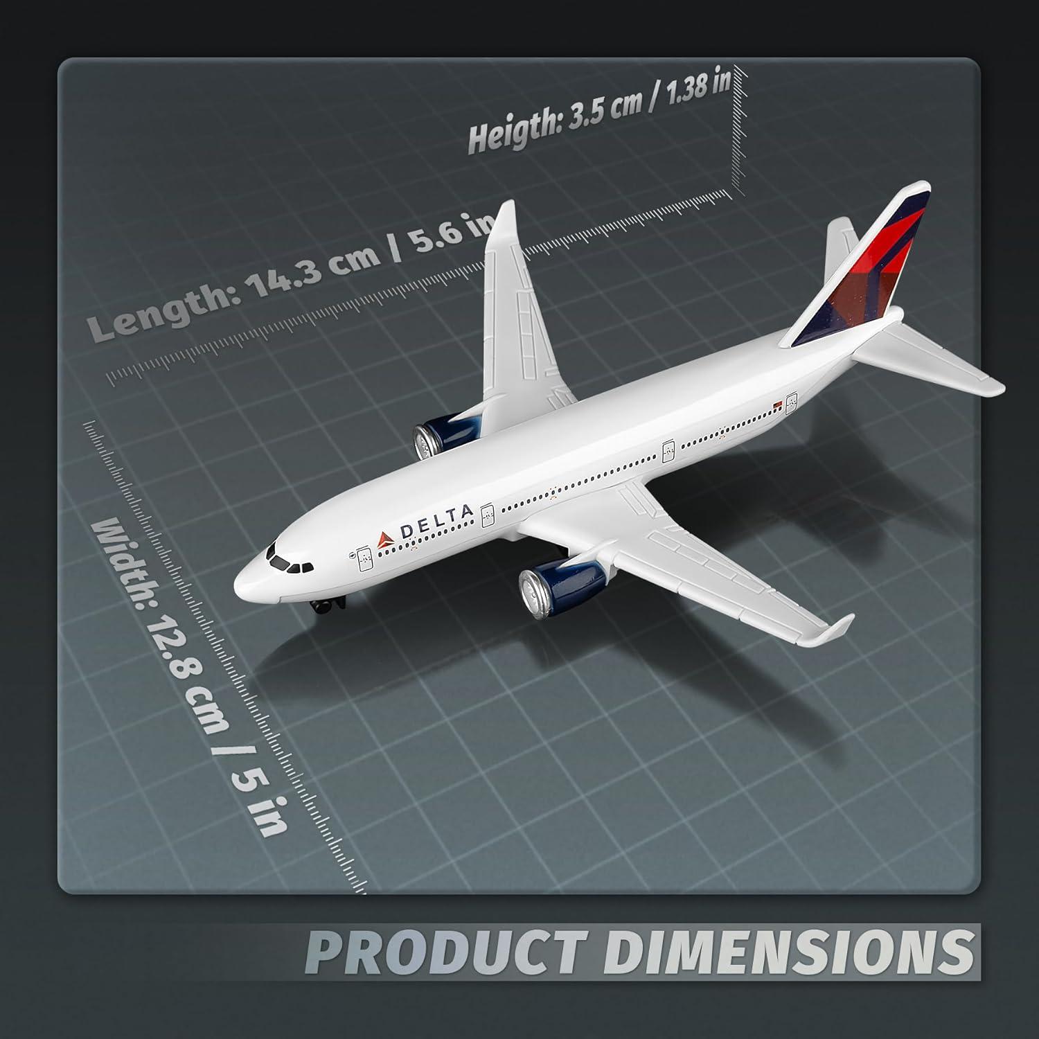 Model Planes Delta Model Airplane Plane Aircraft Model for Collection & Gifts
