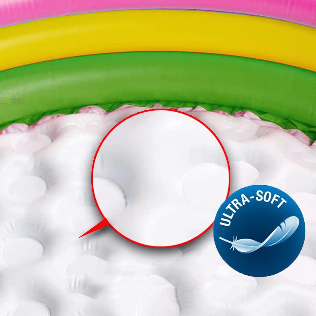 Baby Bath Tub 2 Feet Round Pool 34" X 10" Swimming Pool for Kids - Multicolor